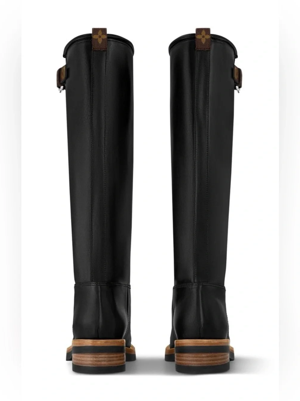 NEW Louis Vuitton LV Women’s Black Biker High Boots - FR 39/US 8.5